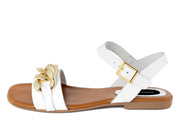 Sandali flat Donna colore Bianco